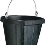 Fortex-Fortiflex B600-18 Bucket, Fortalloy Rubber/HDPE, Black