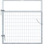 Behlen Country 40183048 Wire-Filled Gate, 48 in W Gate, 50 in H Gate, 6 ga Mesh Wire, 2 x 4 in Mesh