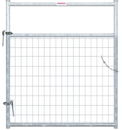 Behlen Country 40183048 Wire-Filled Gate, 48 in W Gate, 50 in H Gate, 6 ga Mesh Wire, 2 x 4 in Mesh