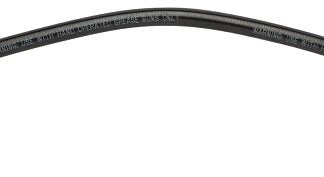 LubriMatic 10-219 Grease Gun Hose, 18 in L, NPT Male, 5000 psi Pressure, Rubber/Steel