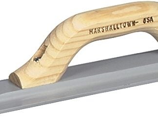 Marshalltown 146 Hand Float, 20 in L Blade, 3-1/8 in W Blade, Magnesium Blade, Beveled End Blade, Wood Handle