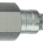 Tru-Flate 12-235 Plug, 1/4 in, FNPT, Steel