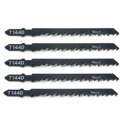 Bosch T144D 4" x 6 TPI T-Shank Jig Saw Blade - 5PK