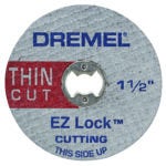 1-1/2 In. (38.1 mm) EZ Lock Cut-Off Wheel