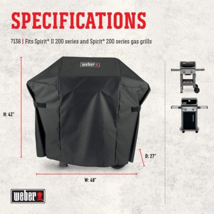 Weber Spirit II 200 Series Barbecue Cover 7138