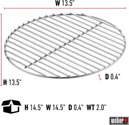 Weber Charcoal Grate For 18" Grills 7440