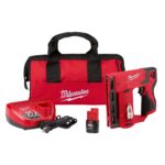 M12 12 Volt Lithium-Ion Cordless 3/8 in. Crown Stapler Kit