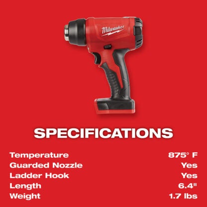 Milwaukee 2688-20 M18 Compact Heat Gun - Tool Only