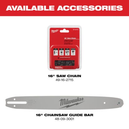 Milwaukee 2727-21HD 16" M18 Fuel Chainsaw Kit