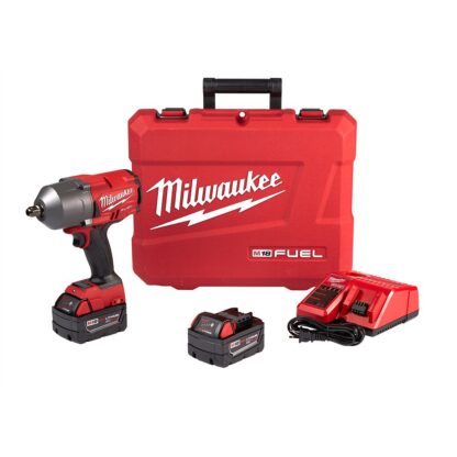 M18 FUEL 18 Volt Lithium-Ion Brushless Cordless 1/2 in. High Torque Impact Wrench with Pin Detent Kit