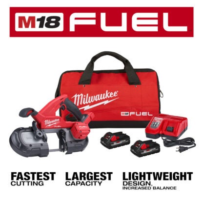 Milwaukee 2829-22 M18 Fuel Compact Band Saw Kit