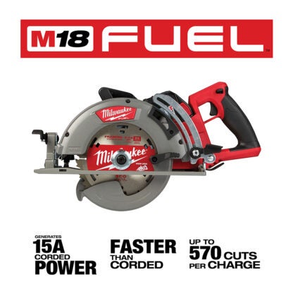 Milwaukee 2830-21HD 7-1/4" M18 Fuel Rear Handle Circular Saw Kit