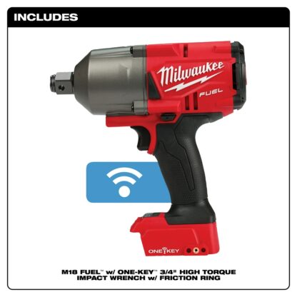 Milwaukee 2864-20 M18 Fuel High Torque Impact Wrench - Tool Only