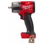 M18 FUEL 18 Volt Lithium-Ion Brushless Cordless 3/8 Mid-Torque Impact Wrench with Friction Ring - Tool Only