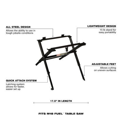 Milwaukee 48-08-0561 Folding Table Saw Stand