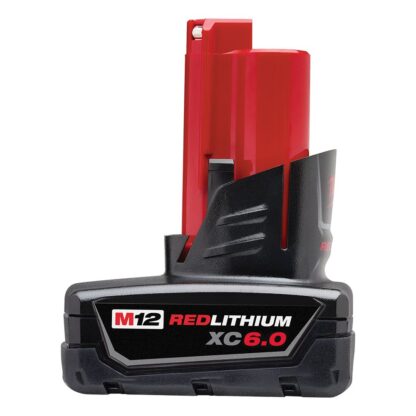 M12 12 Volt Lithium-Ion REDLITHIUM XC6.0 Extended Capacity Battery Pack