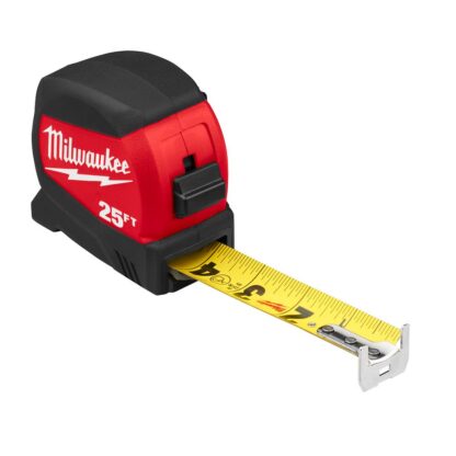 25 ft. Compact Wide Blade Tape Measure with 15 ft. Reach