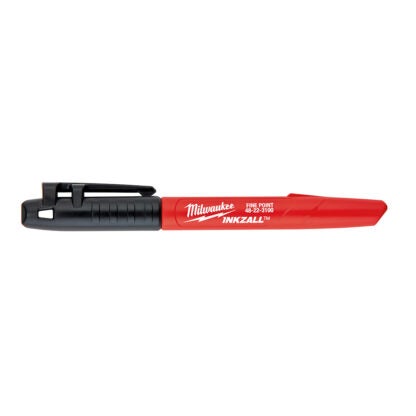 Milwaukee 48-22-3100 Inkzall Fine Point Jobsite Marker - Black