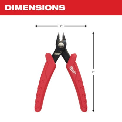 Milwaukee Tool Mini Flush Cutters 48-22-6105