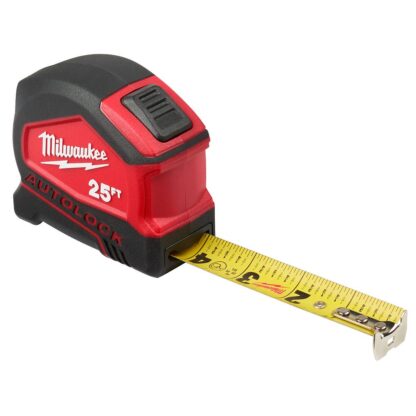 25 ft. Compact Auto Lock Tape Measure