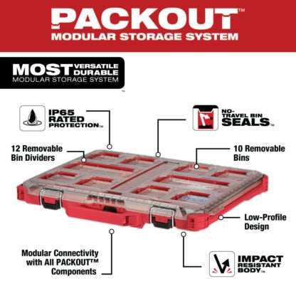 Milwaukee 48-22-8431 Packout Low-Profile Organizer