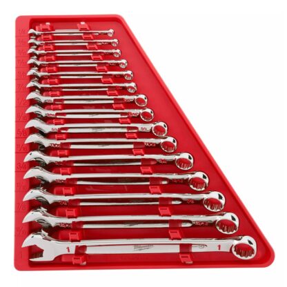 Combination Wrench Set - SAE - 15 Piece