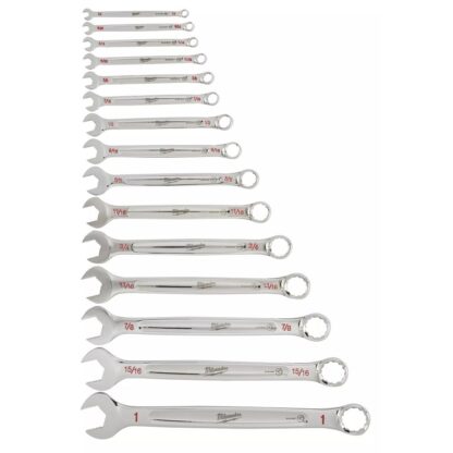 Combination Wrench Set - SAE - 15 Piece