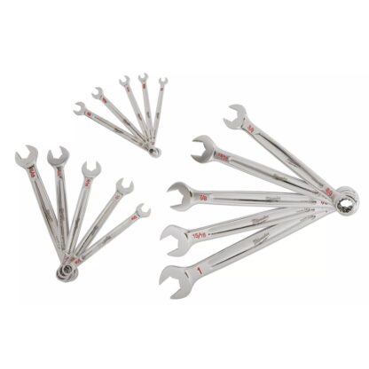 Combination Wrench Set - SAE - 15 Piece