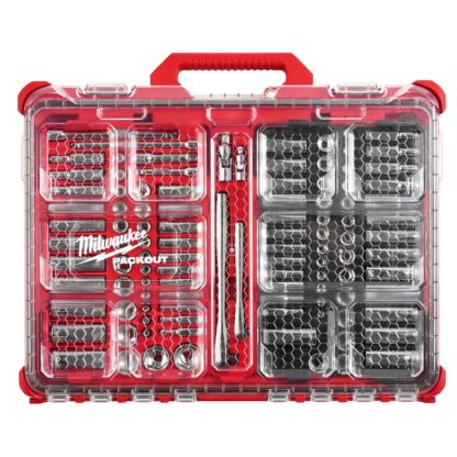 1/4 in. & 3/8 in. Ratchet and Socket Set in PACKOUT - SAE & Metric - 106 Piece