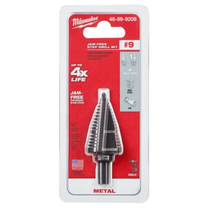 #9 Step Drill Bit, 7/8 in. & 1-1/8 in.