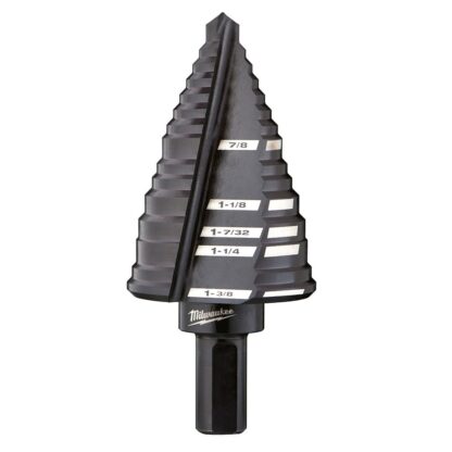 #12 Step Drill Bit, 7/8 in. to 1-3/8 in.