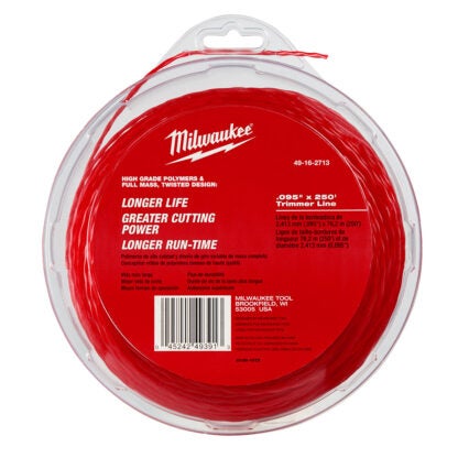 Milwaukee 49-16-2713 0.095" x 250' Trimmer Line