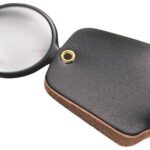 General Tools 532 Pocket Reading Magnifier, 2.5X, 4 in Focal, Glass