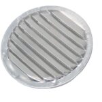 Duraflo 61RAA30D Round Mini Soffit Vent, 3 in W, 1.77 sq-in, Aluminum