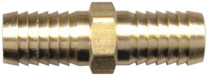 129-6P BARB - HOSE BRASS SPLIC