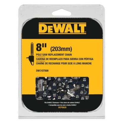 DeWalt DWO1DT608 8" Pole Saw Replacement Chain