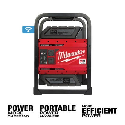 Milwaukee MXF002-2XC MX Fuel Carry-On 3600W/1800W Power Supply Kit