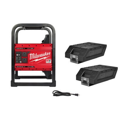 Milwaukee MXF002-2XC MX Fuel Carry-On 3600W/1800W Power Supply Kit