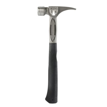 TiBone MINI-14 oz Milled Face Hammer with 16 in. Straight Titanium Handle