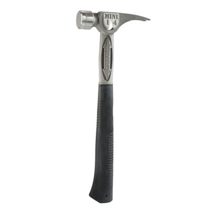 TiBone MINI-14 oz Milled Face Hammer with 16 in. Straight Titanium Handle