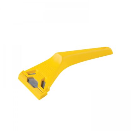 SCRAPER WINDOW PLASTIC YELLOW 6-7/8" OL 28-593