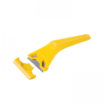 SCRAPER WINDOW PLASTIC YELLOW 6-7/8" OL 28-593