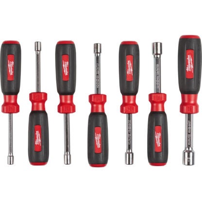 Milwaukee 48-22-2517 HollowCore Magnetic Metric Nut Driver Set - 7PC