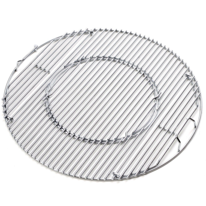 Weber OEM 22" Nickel Plated Steel Cooking Grate & Insert 8835