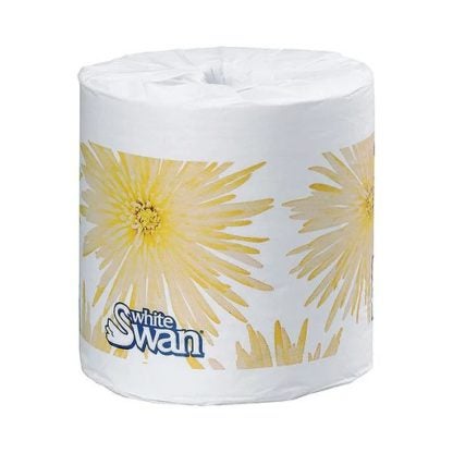 White Swan 2 Ply Toilet Paper, 420 Sheets, 48 Rolls/Case 05144