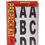 LETTER/NUMBER KIT REFLECTIVE 3" 9118 1023696