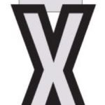 LETTER REFLECTIVE "X" VINYL 1032100