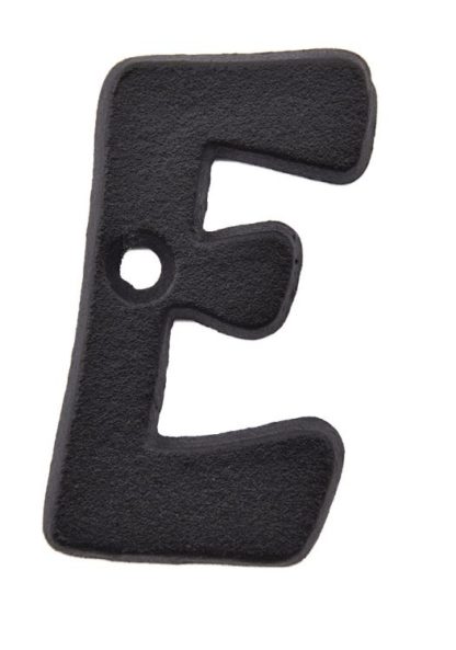 LETTER RUSTIC "E" 2" 1040049