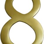 NUMBER BRASS NAIL-ON (#8) 3-1/2" 1052780