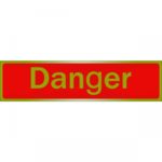 SIGN "DANGER" 2"X8" 1150103